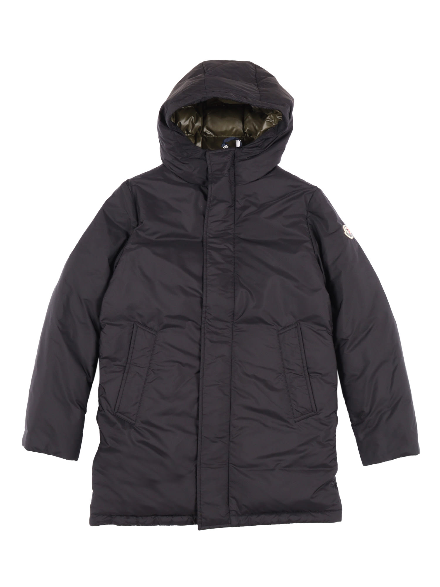 Moncler Gesudar Long Parka In Black