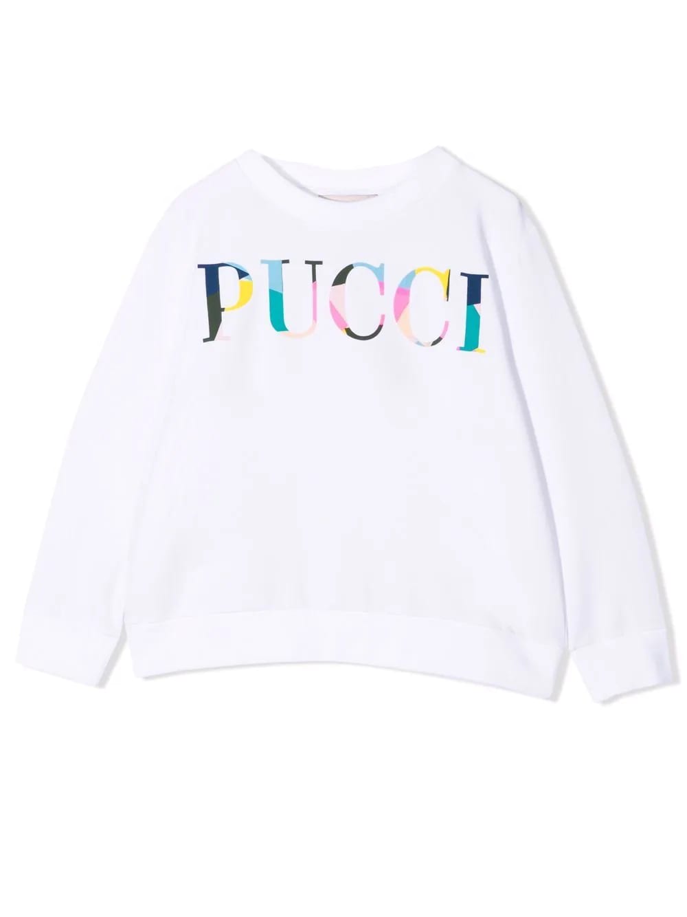 Emilio Pucci White Sweatshirt With Print