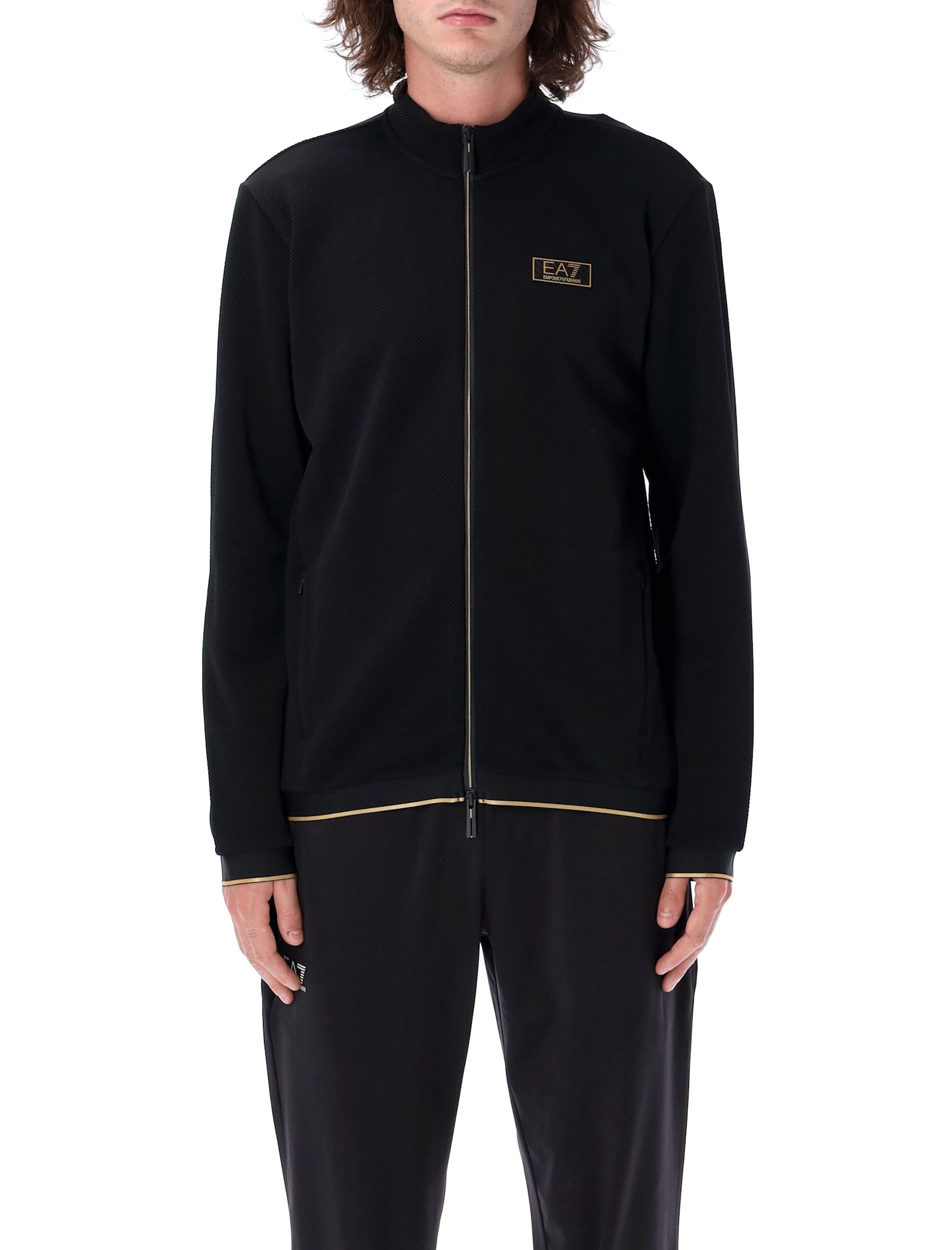 Gold Label Stretch Technical-piqué Sweatshirt