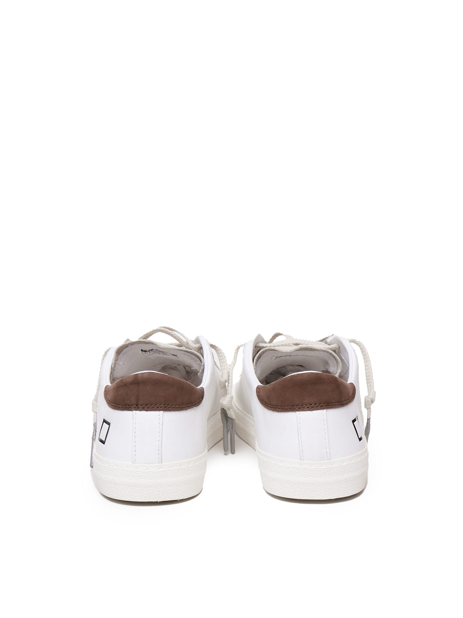 Shop Date Hill Sneakers In Leather In White