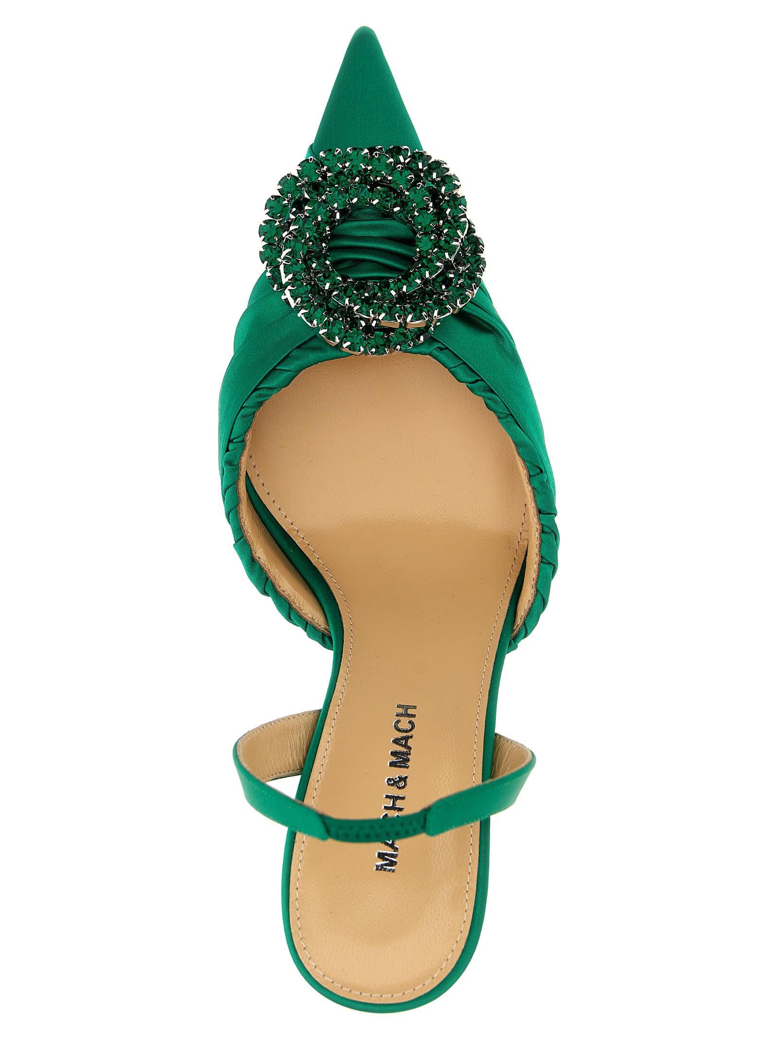 Mach &amp; Mach Galaxy Slingback In Green