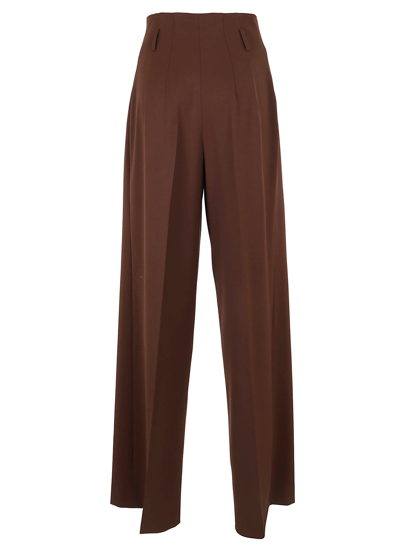 Alberta Ferretti Trousers In Brown | ModeSens