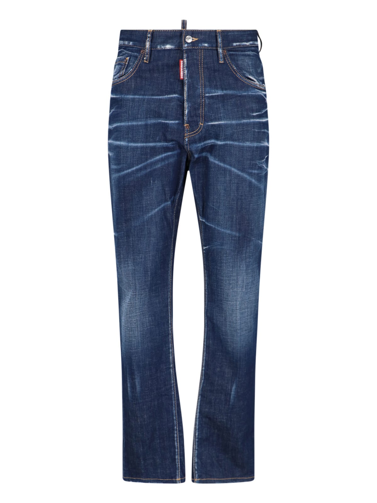 Shop Dsquared2 Slim Jeans In Blue