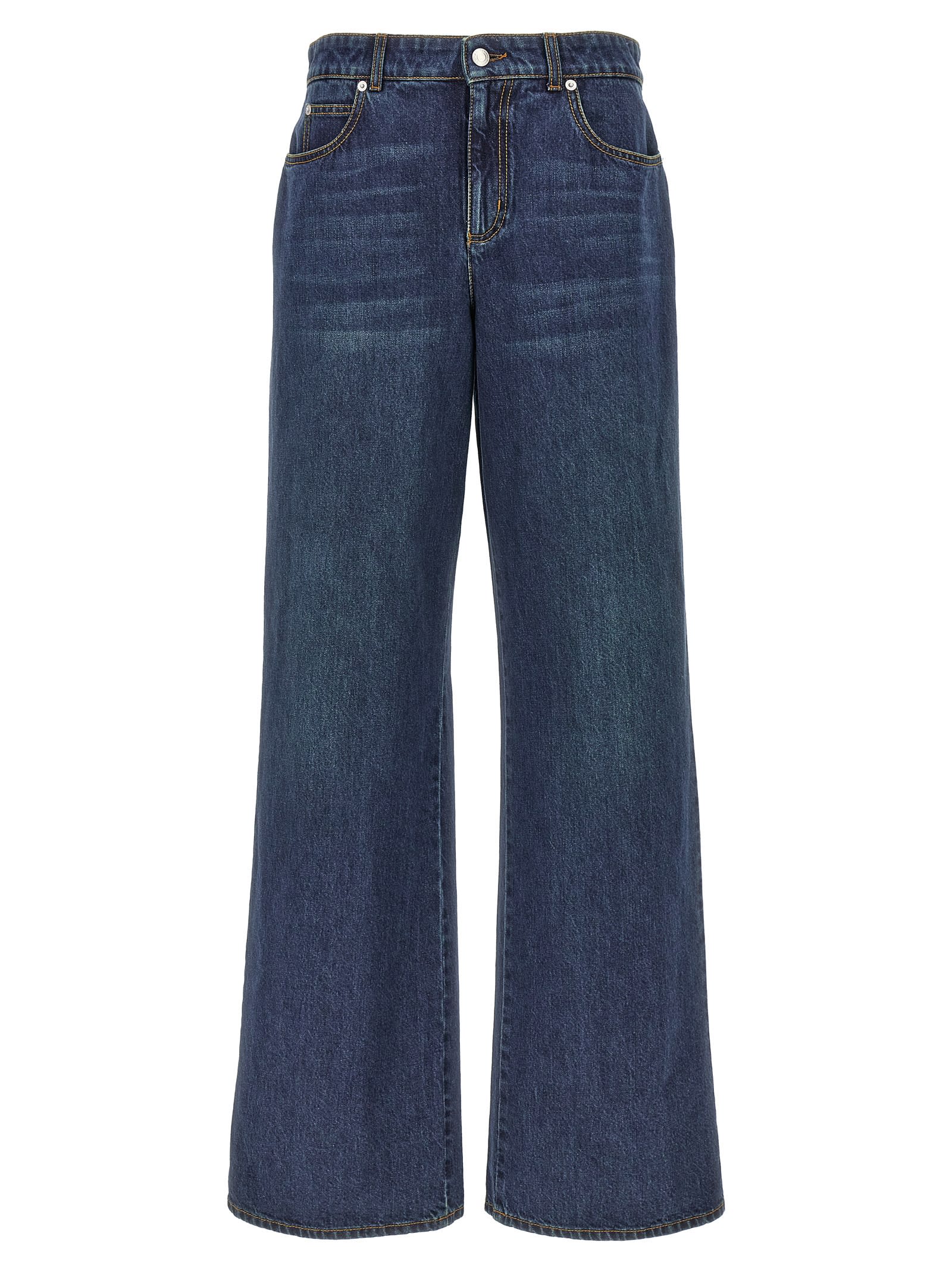 Shop Alexander Mcqueen Denim Jeans In Blue