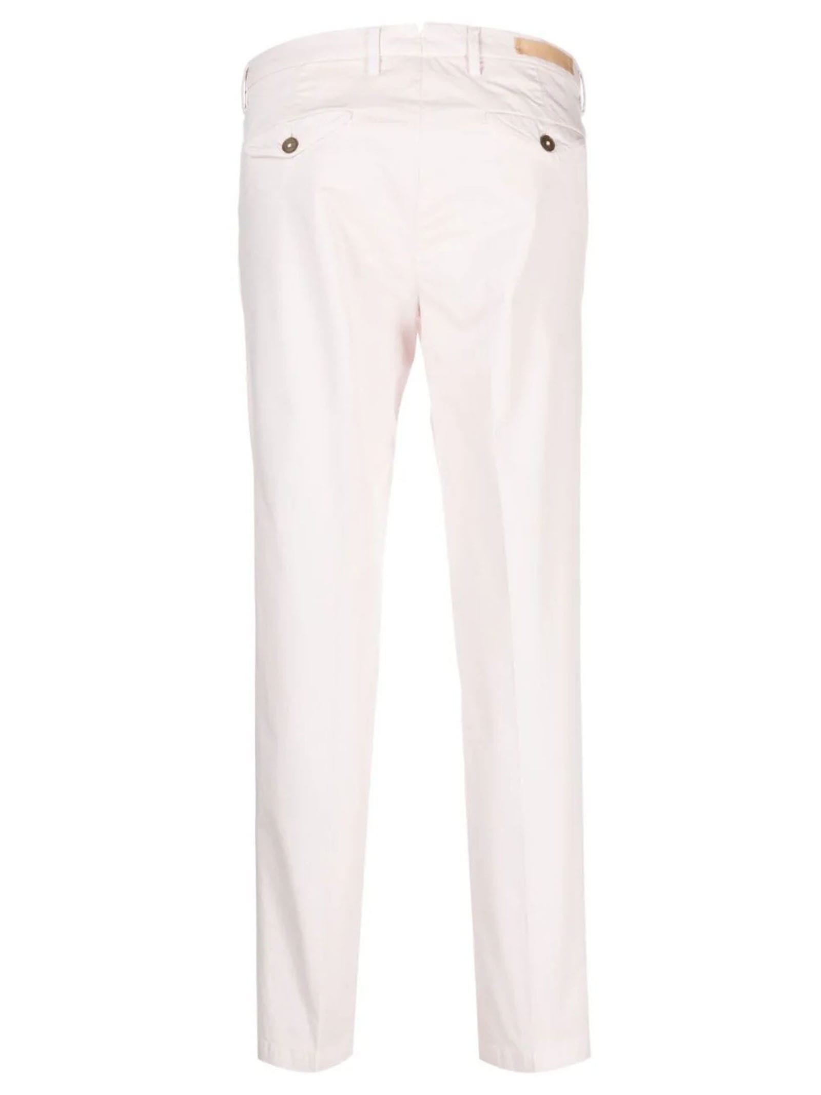 Shop Briglia 1949 Slim-cut Straight-leg Trousers Pink