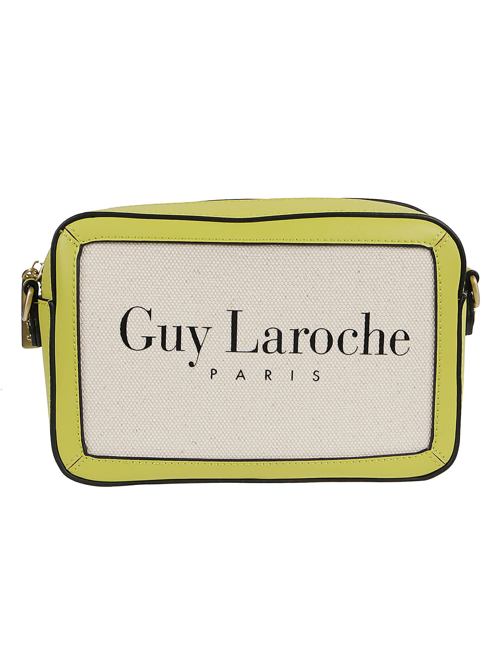 Guy Laroche Camera Bag In Natural/lime