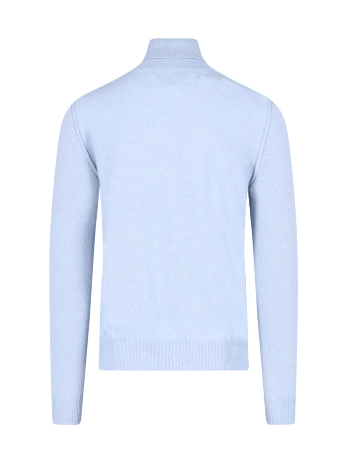 Shop Maison Margiela Cashmere Sweater In Light Blue
