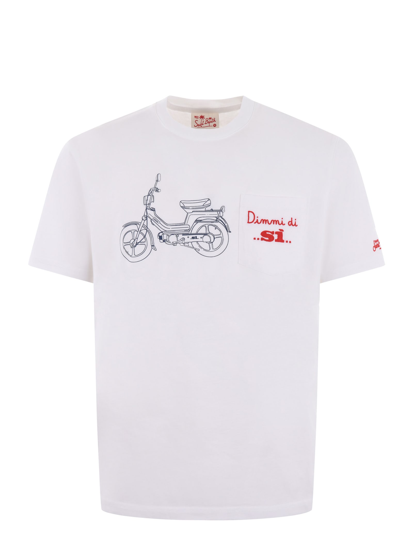 Mc2 Saint Barth T-shirt In White