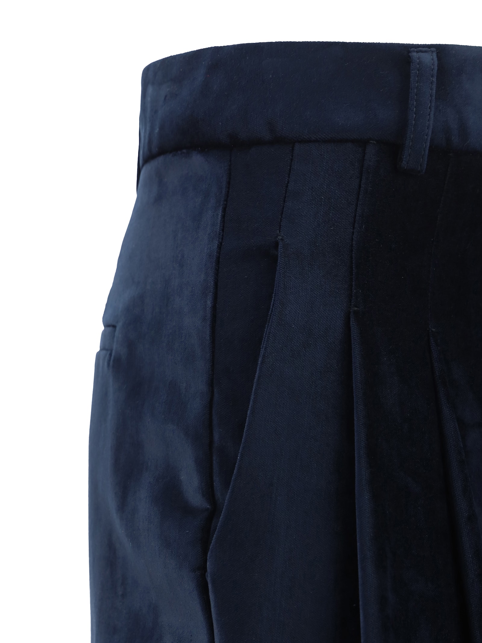 Shop Forte Forte Pants In Blue