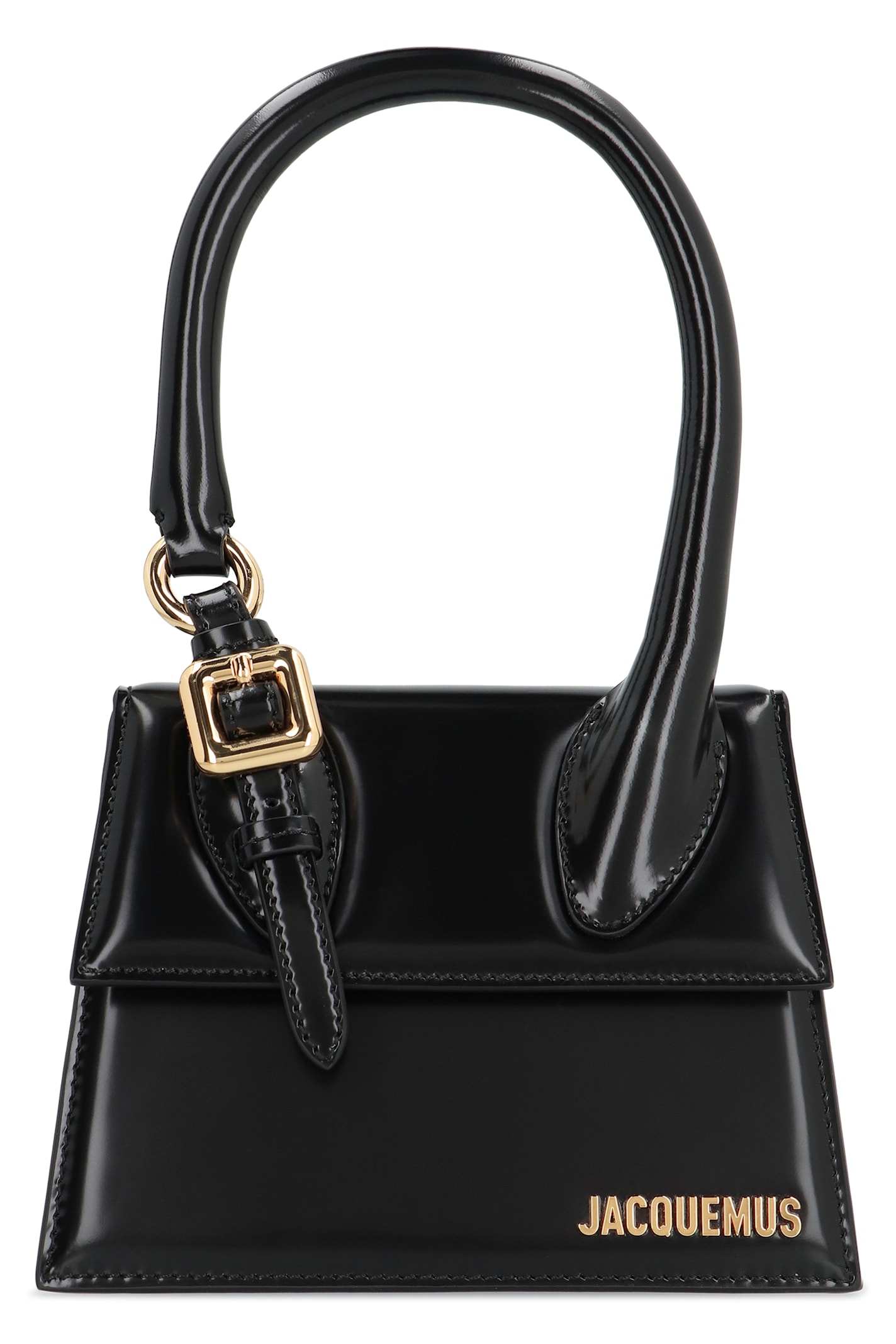 Jacquemus Bolso Le Chiquito Moyen Boucle Negro In Black