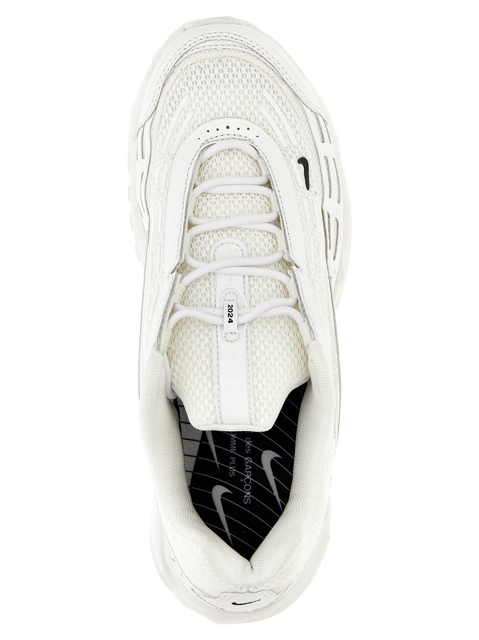 Shop Comme Des Garçons Homme Deux Comme Des Garçons Homme Plus X Nike Sneakers In White