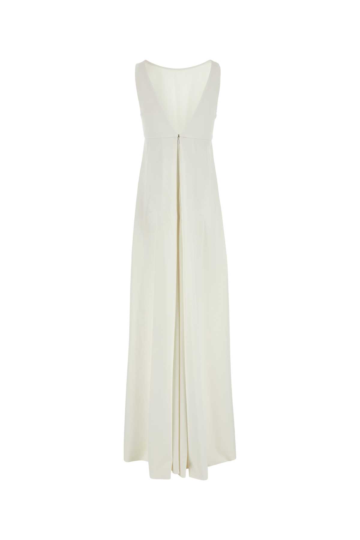 Shop Max Mara White Cady Eschilo Jumpsuit In Bianco