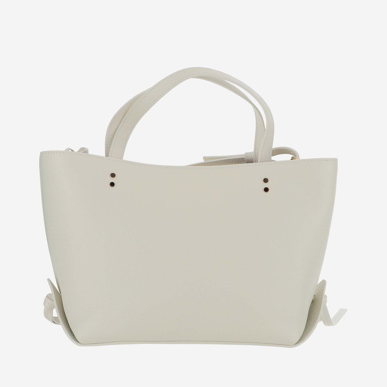 Chloé Medium Tote Bag East-west Sense In White