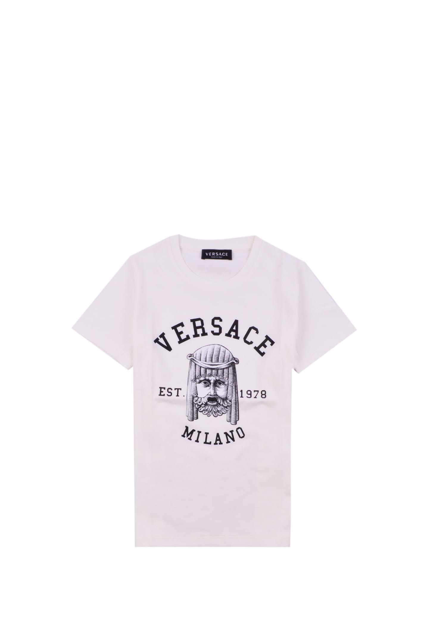Versace The Varsity Mask Cotton T-shirt