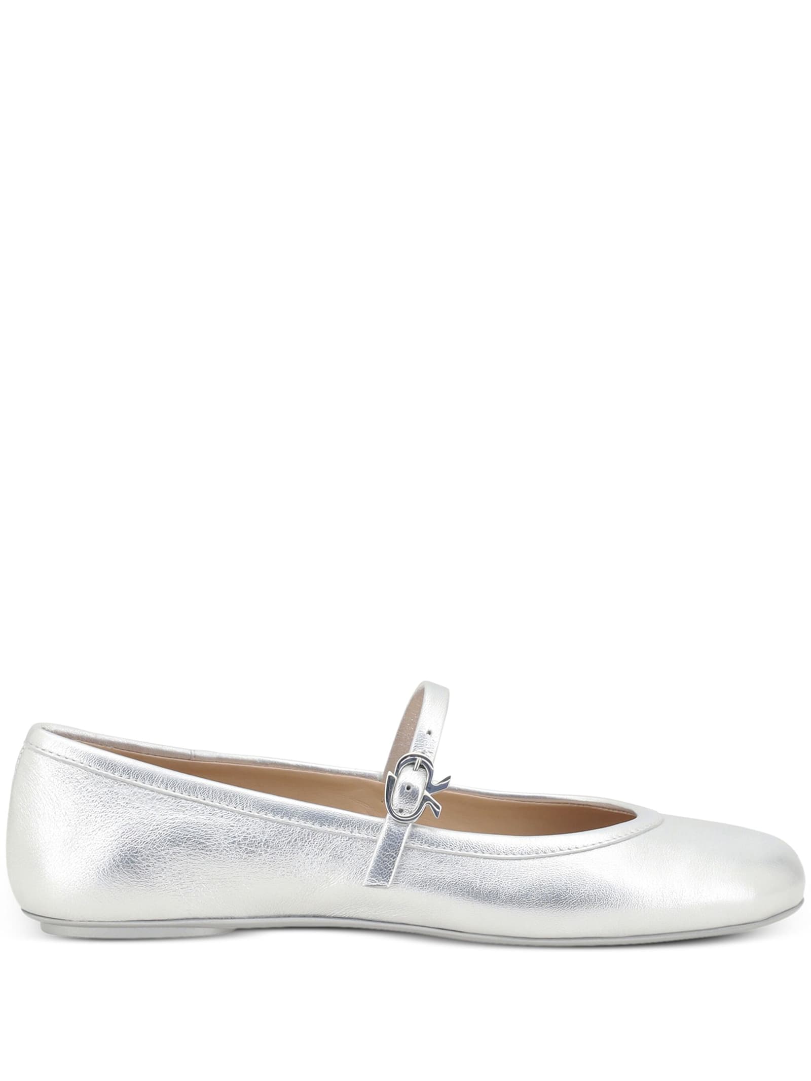 Carla Nappa Silk Washed Ballerina