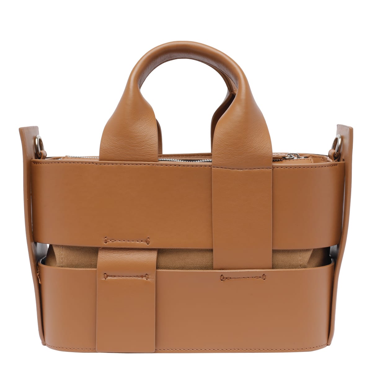 VIC MATIE LEATHER HANDBAG 