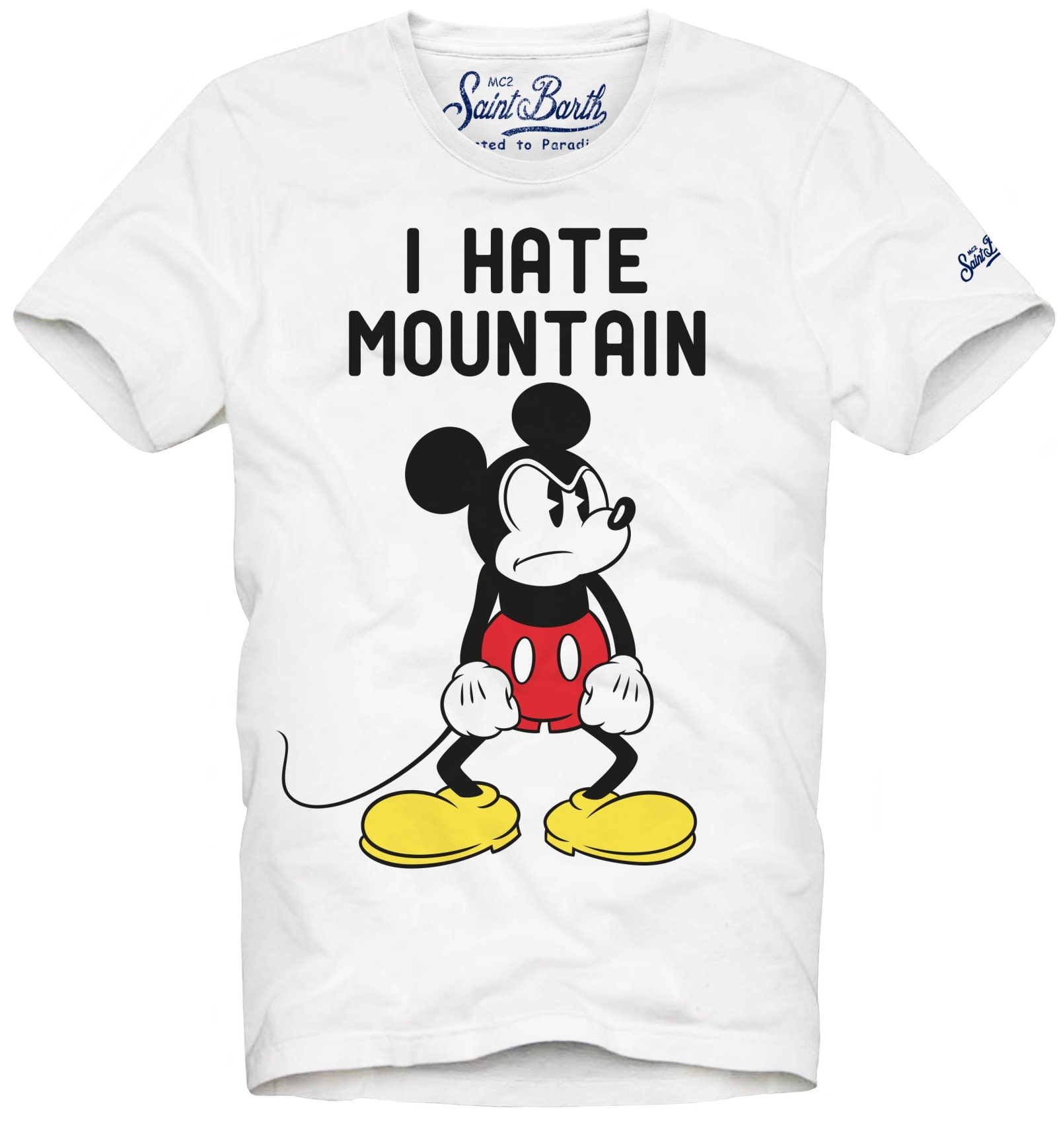 MC2 Saint Barth I Hate Mountain Mickey Mouse T-shirt - Disney Special Edition©
