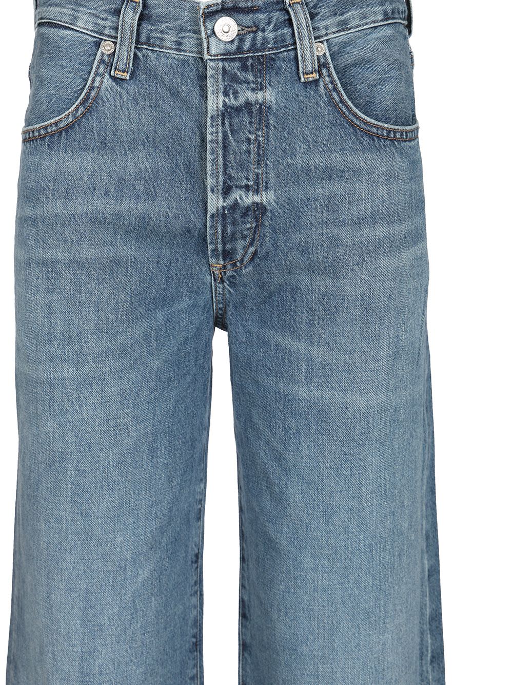 Citizen Of Humanity Jeans With Belt Loops In Blue