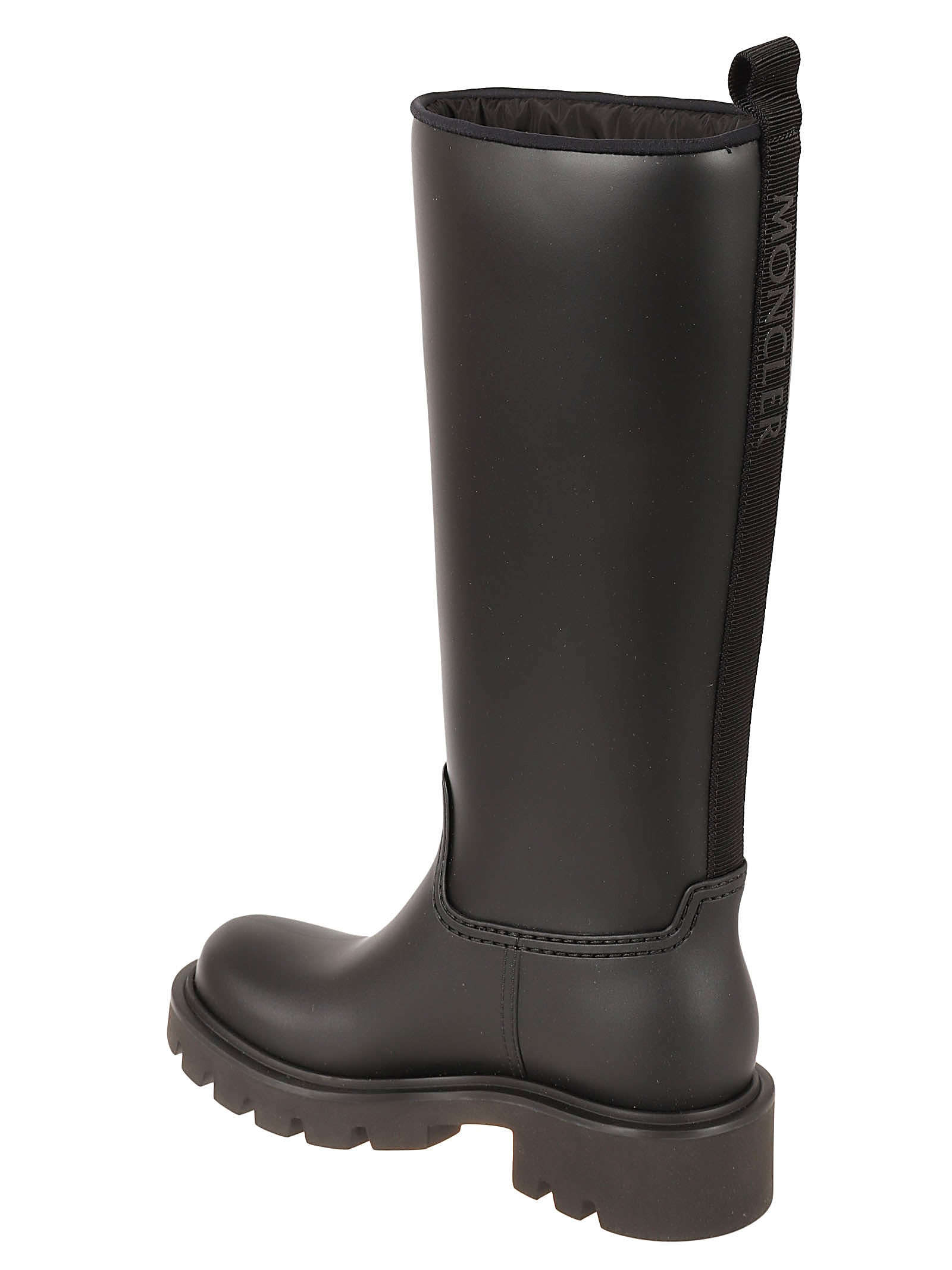 Shop Moncler Kickstream High Boots In Black