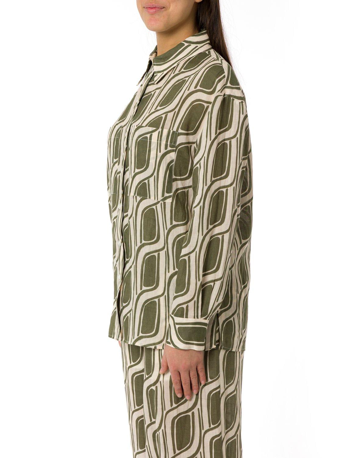 Liu •jo Long Sleeved Printed Shirt