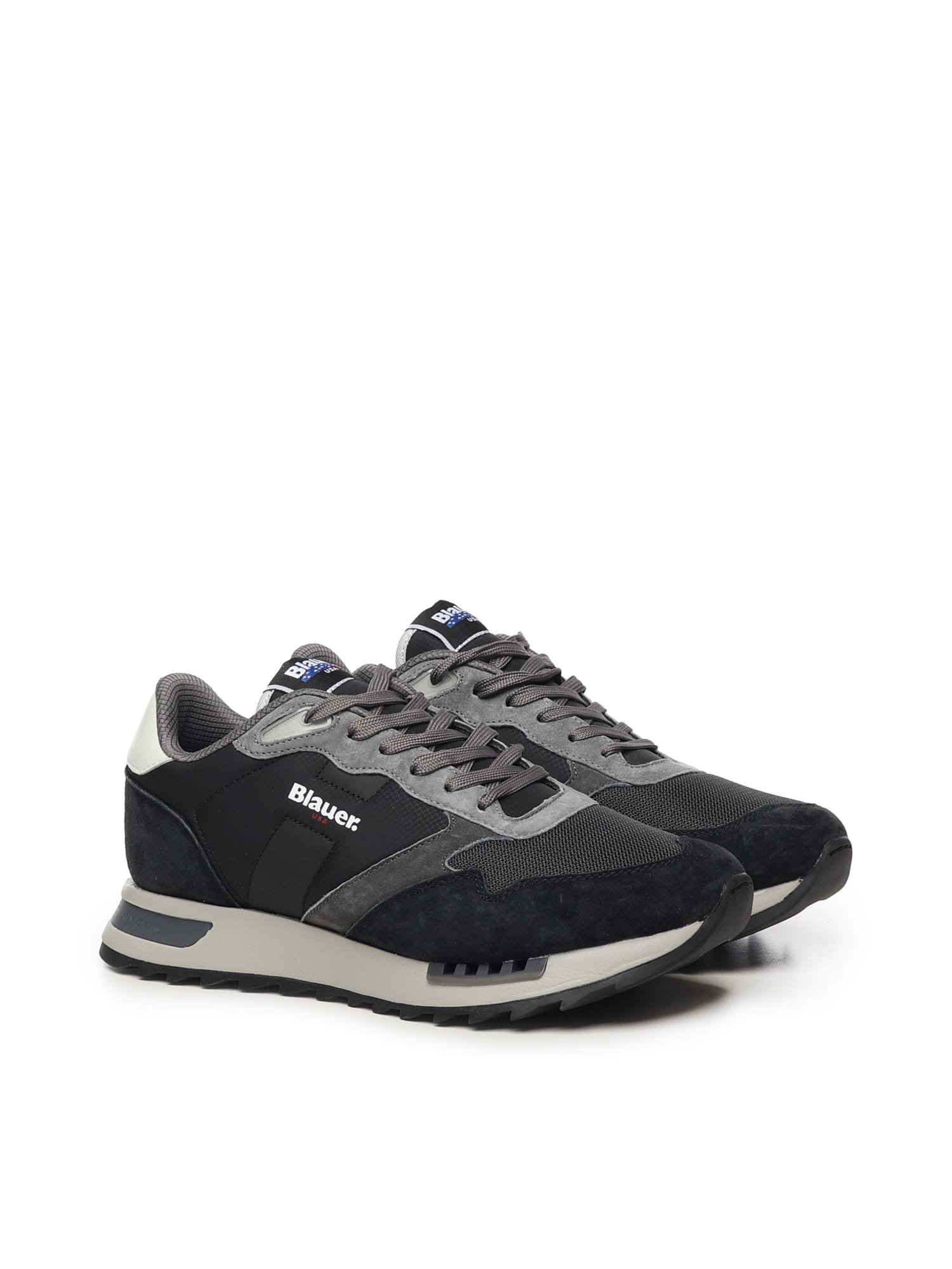 Blauer Ryder Sneakers With Logo In Multi