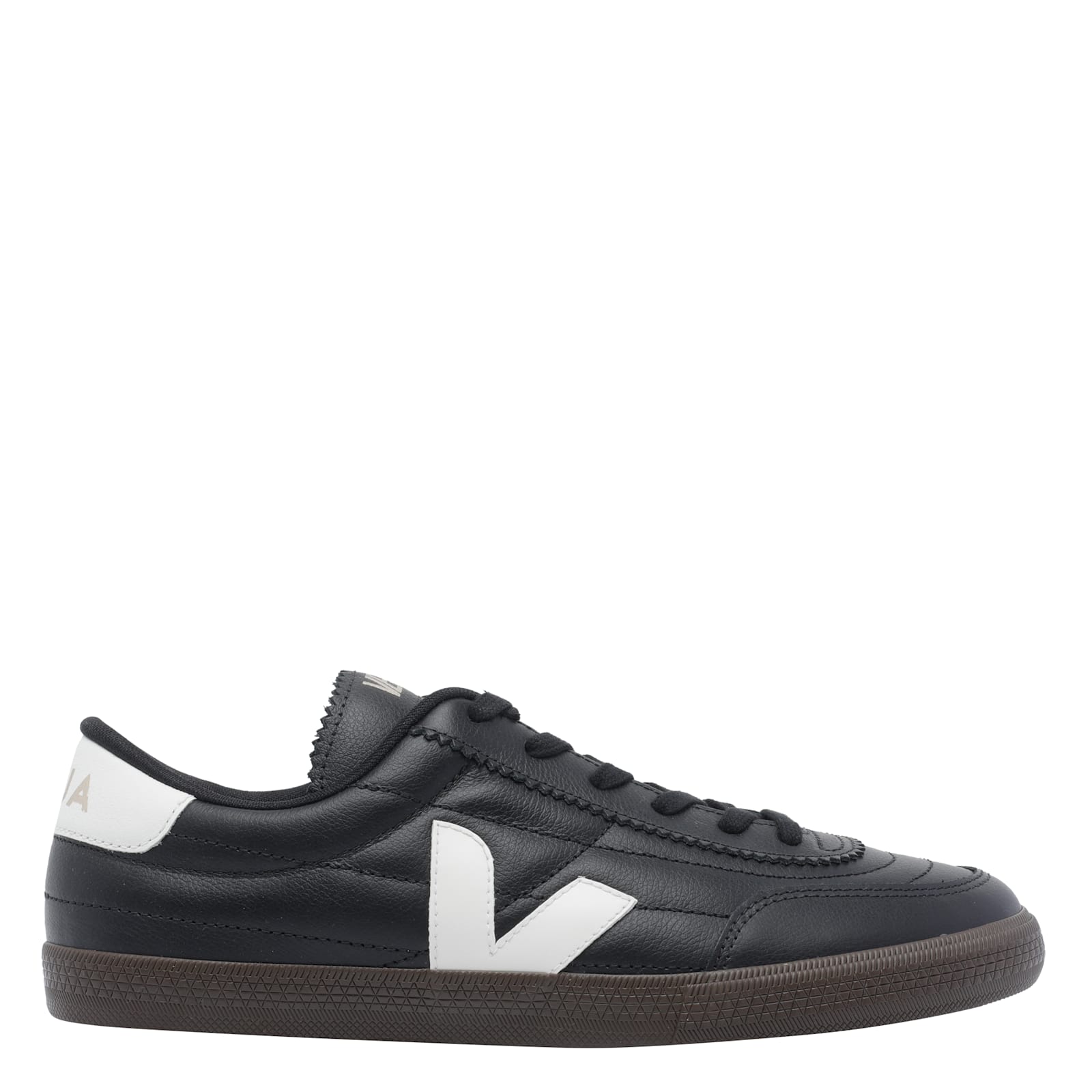 Veja Panenka Quilted Leather Sneakers In Black