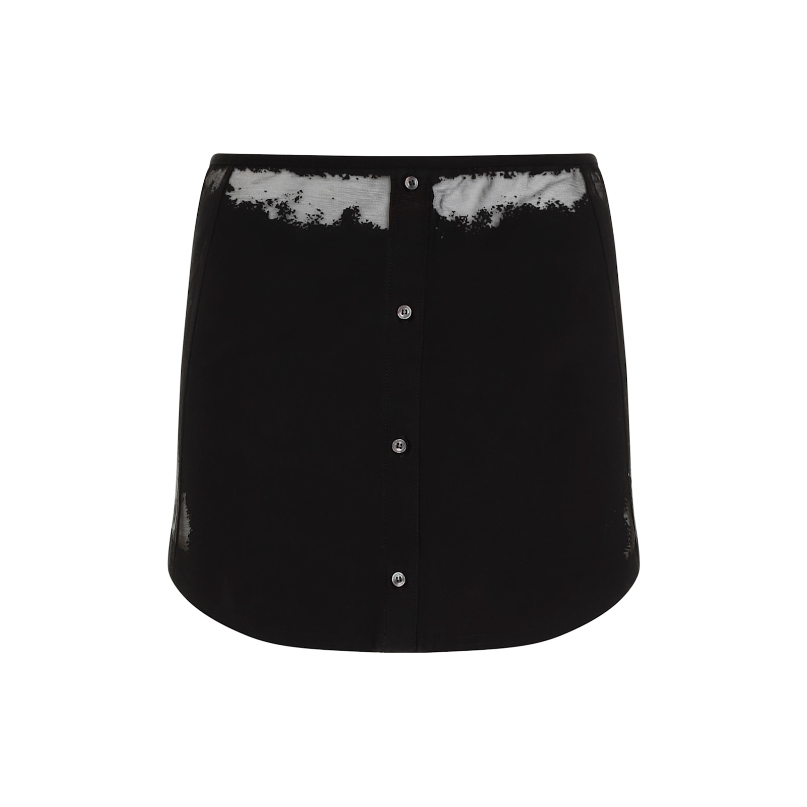 Shop Diesel O-malvy Mini Skirt In Deep Black