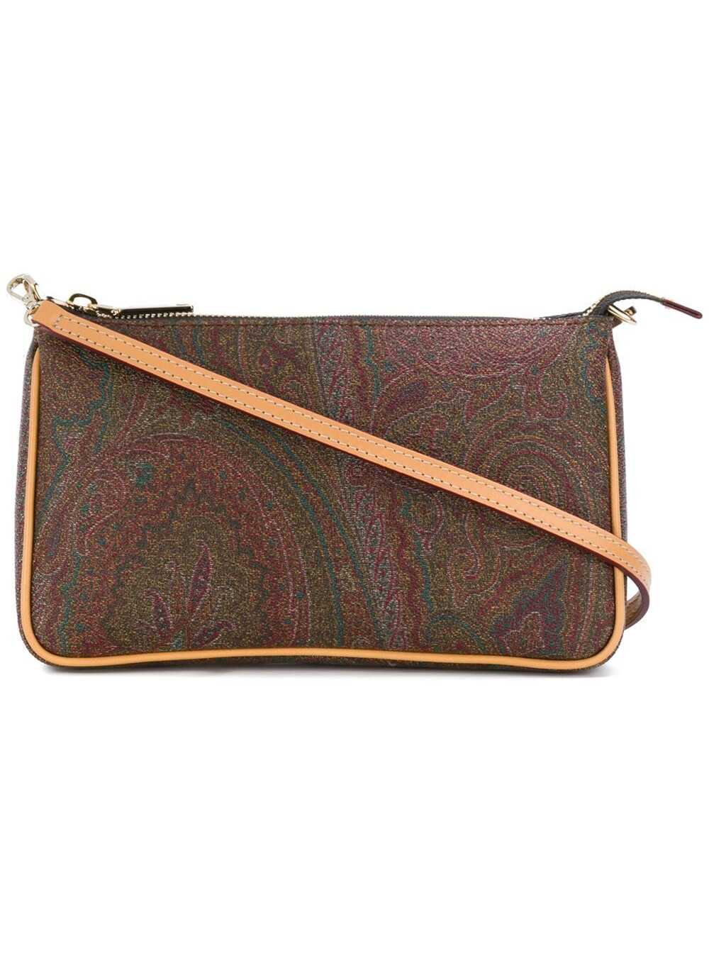 Etro Classic Paisley Fabric Handbag Woman