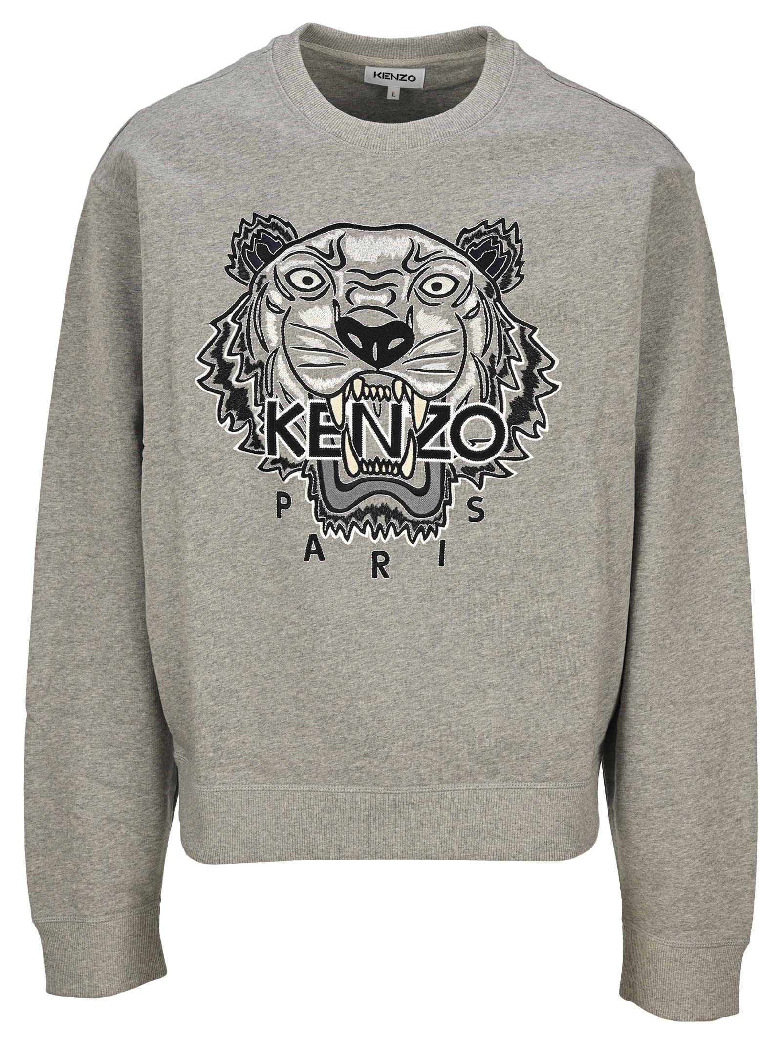 kenzo tiger sweatshirt grey