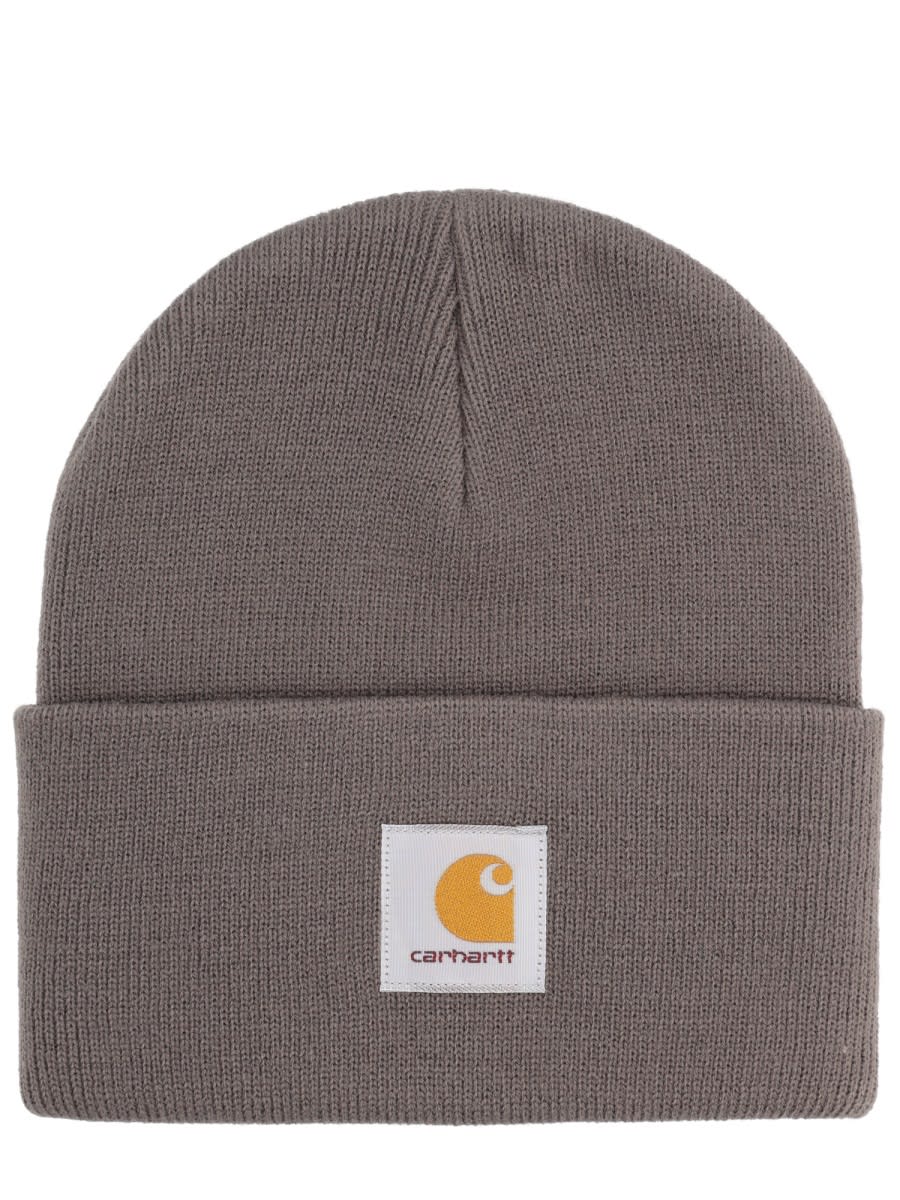 Carhartt Knitted Hat Watch In Gray