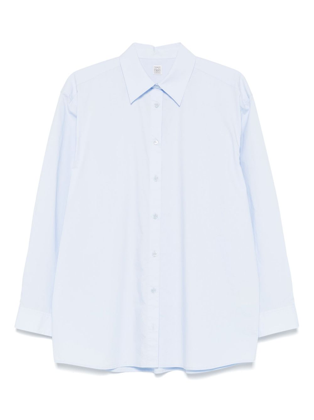 Totême Organic Cotton Shirt In Blue