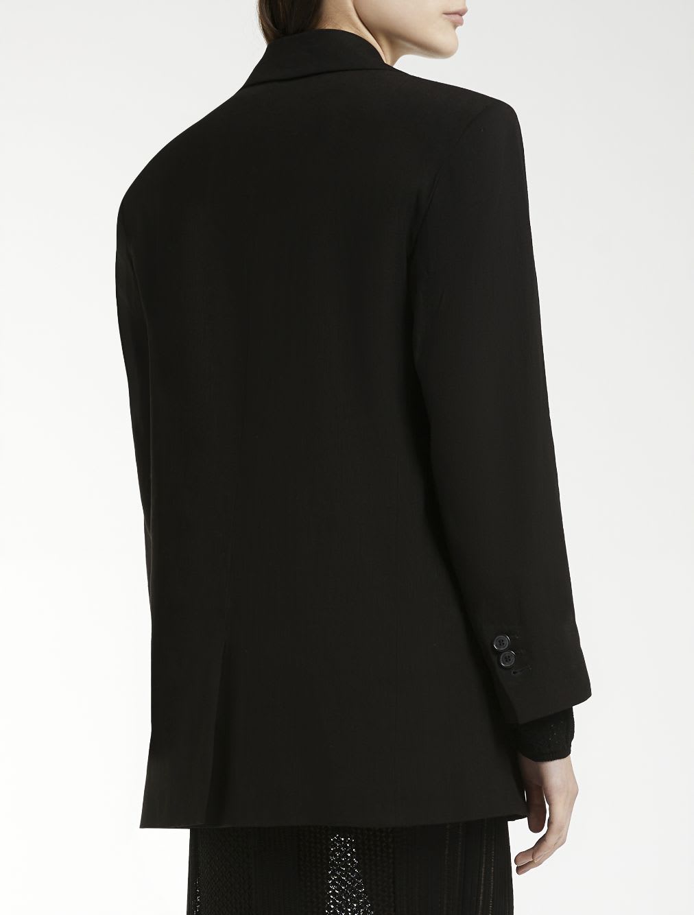 Marella Stretch Viscose And Linen Straight Trousers