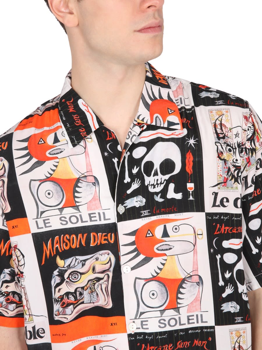 Endless Joy Tarot Short Sleeve Shirt In Multicolour