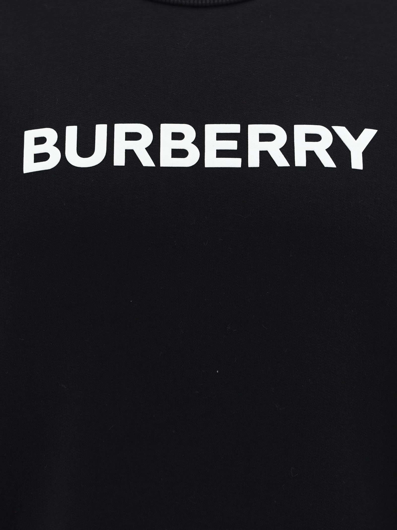 Shop Burberry Sweatshirt In Nero