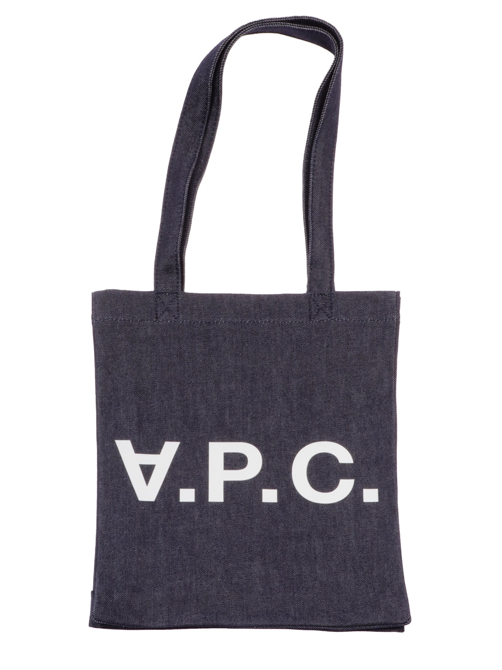 A.p.c. Tote Laure In Blue | ModeSens