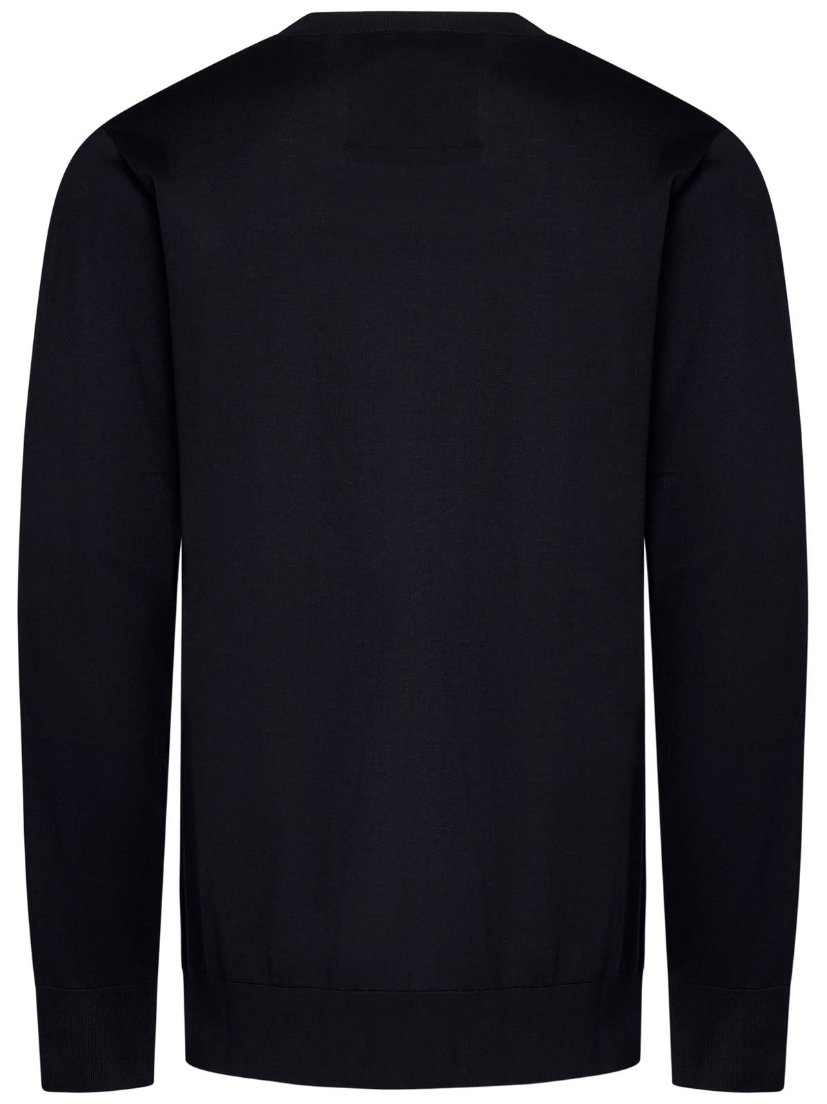 Shop Givenchy 4g Embroidered Crewneck Sweatshirt In Blue