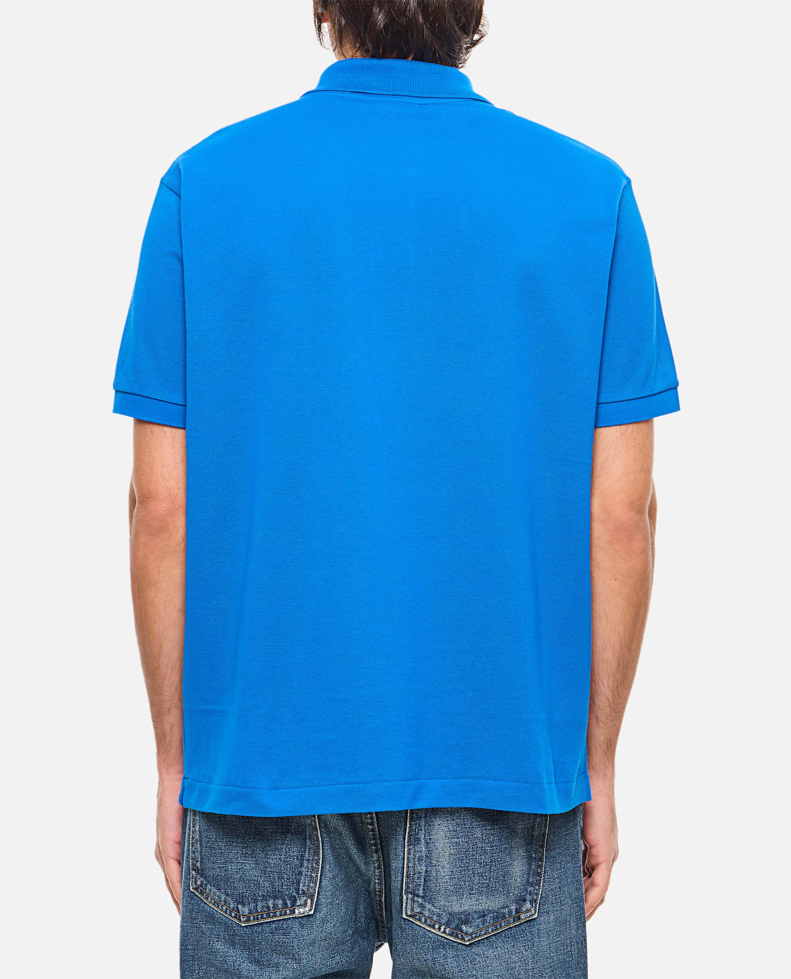 Lacoste Slim Fit L.12.12 Piqu¿ Polo Shir In Clear Blue