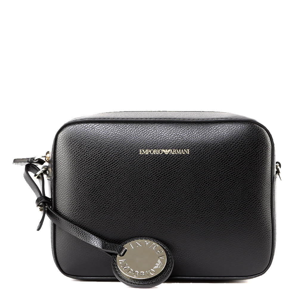 Black Pvc Bag With Pendant Emporio Armani