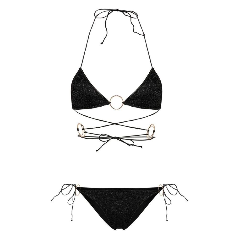 OSEREE STRAP DETAILED TWO-PIECE BIKINI SUIT