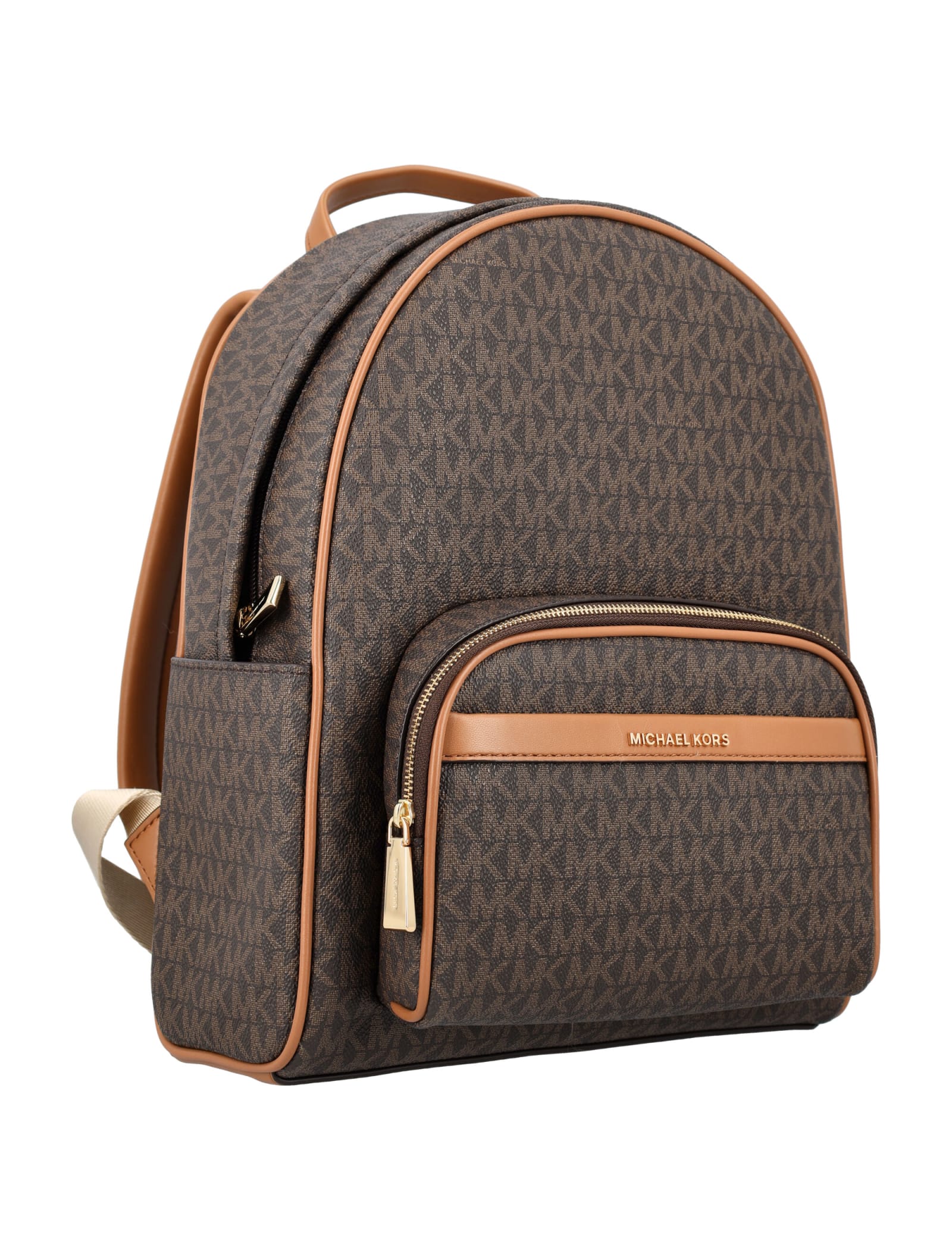 Shop Michael Michael Kors Bex Md Backpack In Brn/acorn