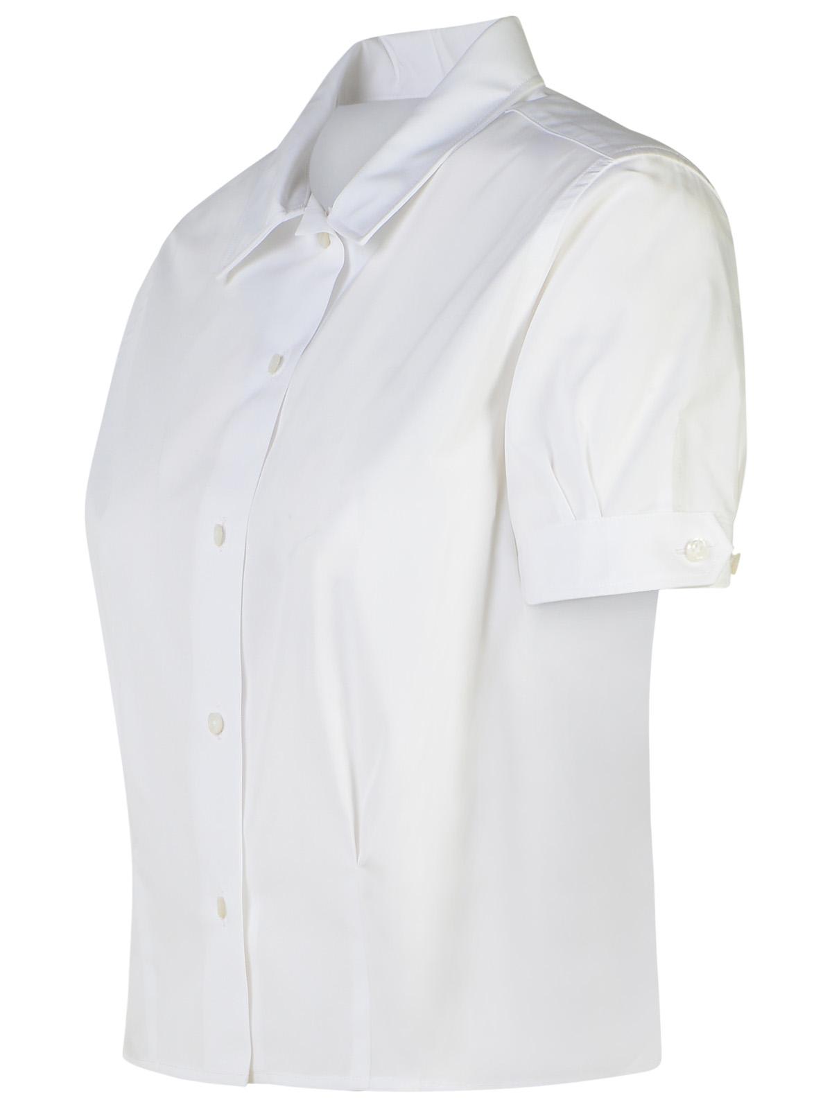 Shop Thom Browne White Cotton Shirt