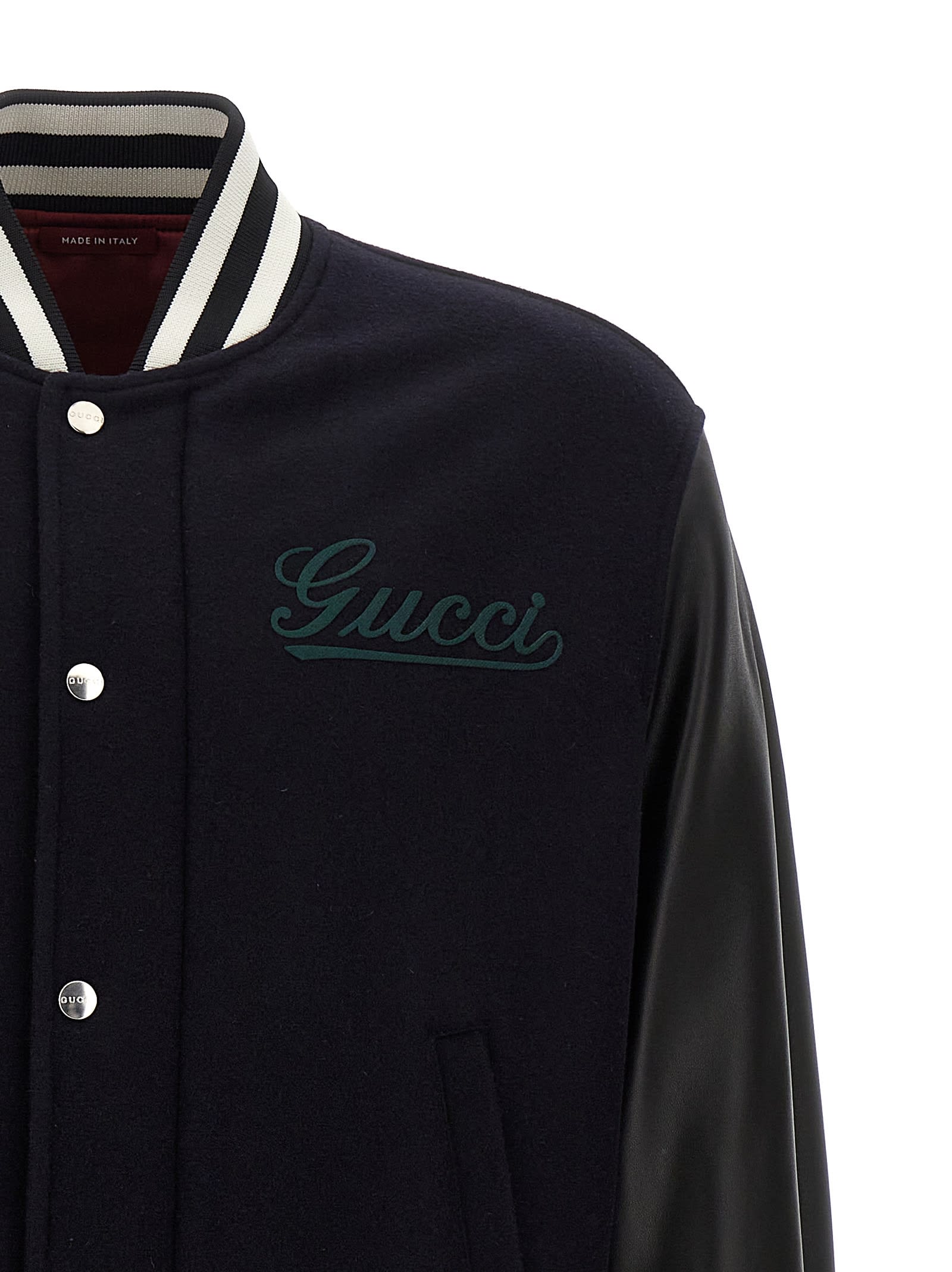 GUCCI COLLEGE BOMBER JACKET