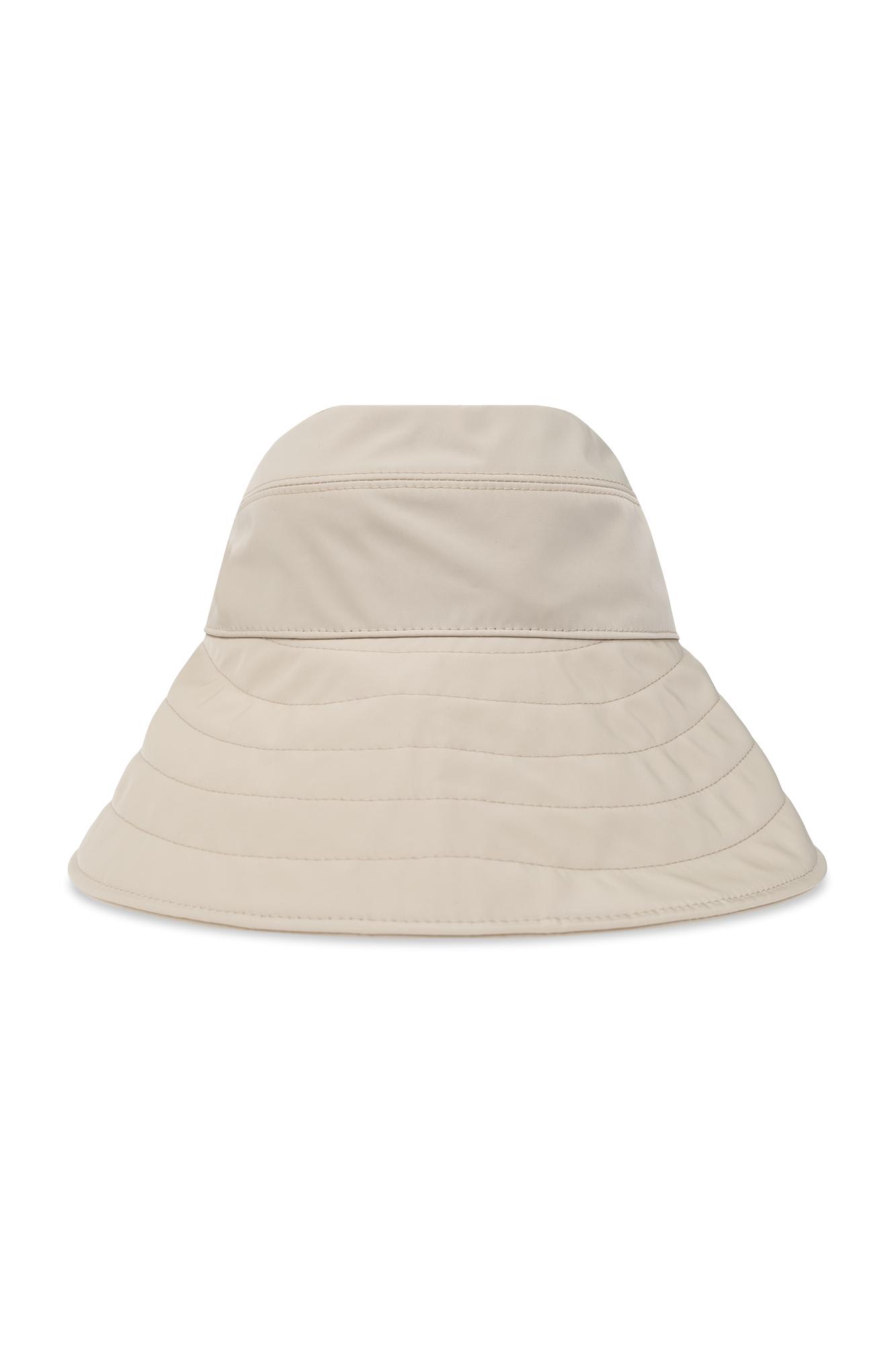 Leather baseball hat without visor - The Attico - Women