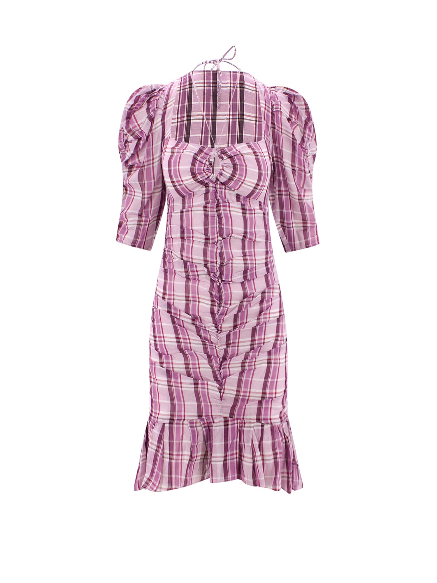 Shop Isabel Marant Étoile Galdino Dress In Pink