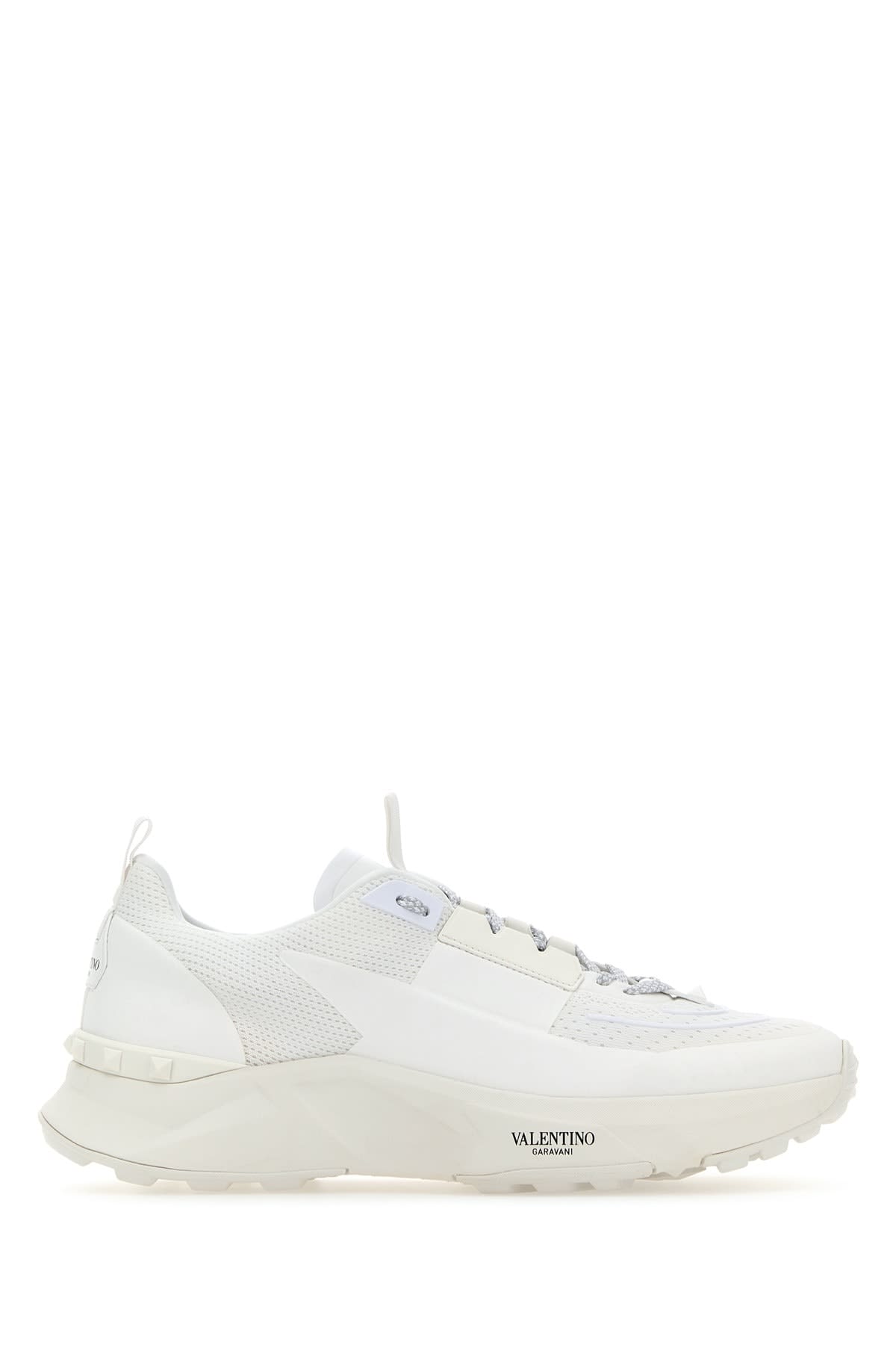 Shop Valentino Sneakers In Biancobiancobiancobianco