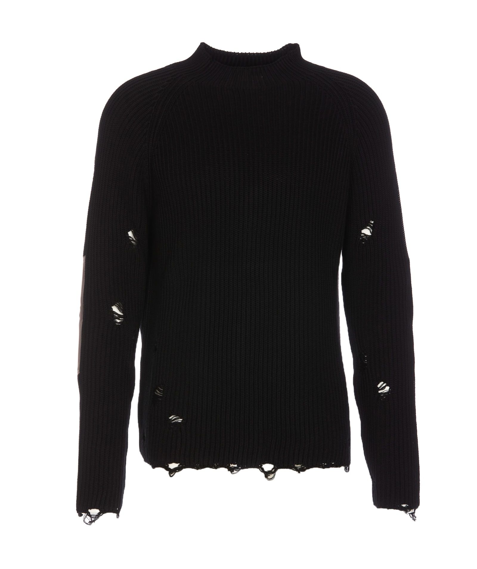 Shop Mm6 Maison Margiela Sweater In Black