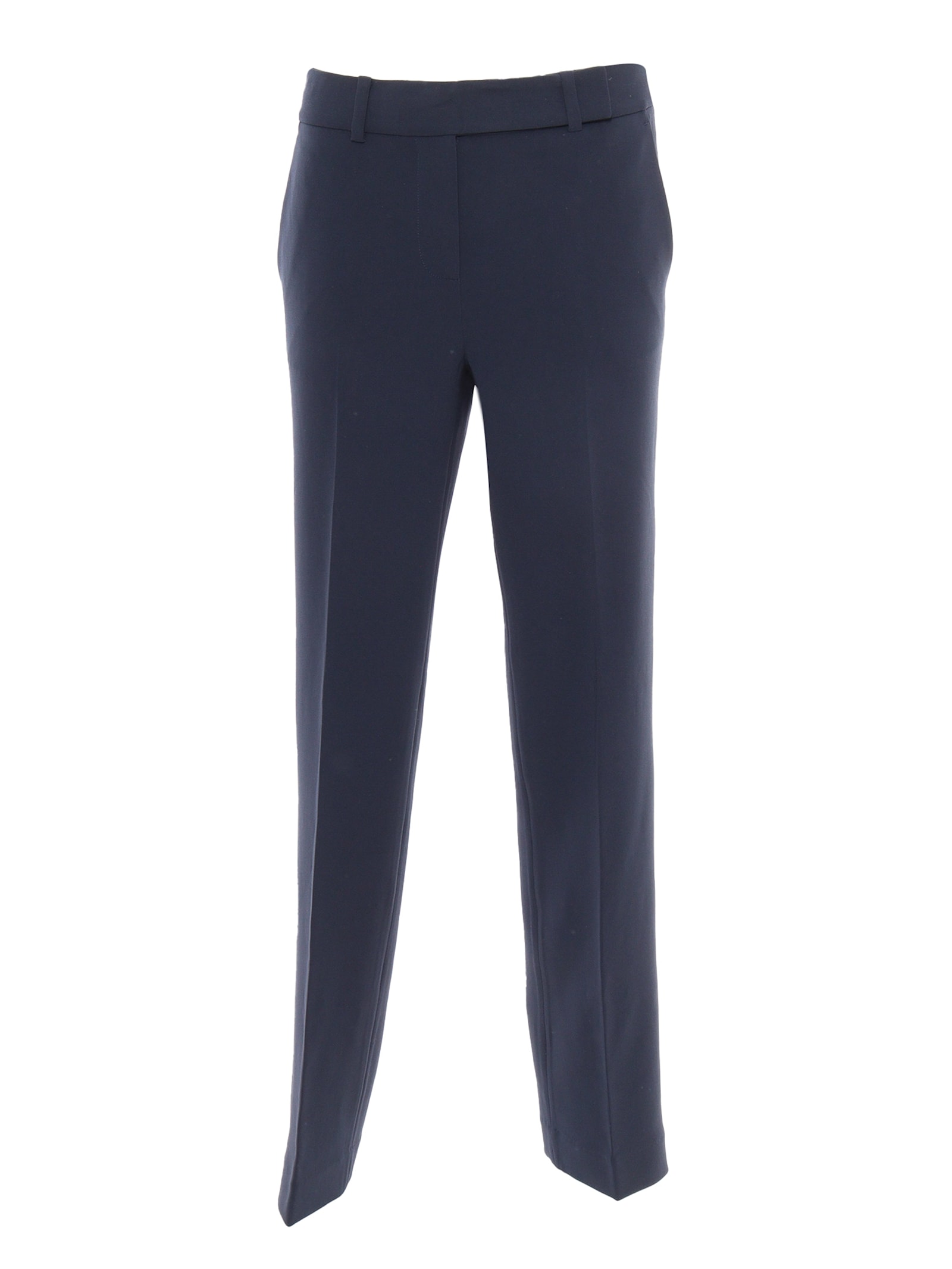 Shop Michael Kors Straight Leg Pant In Blue