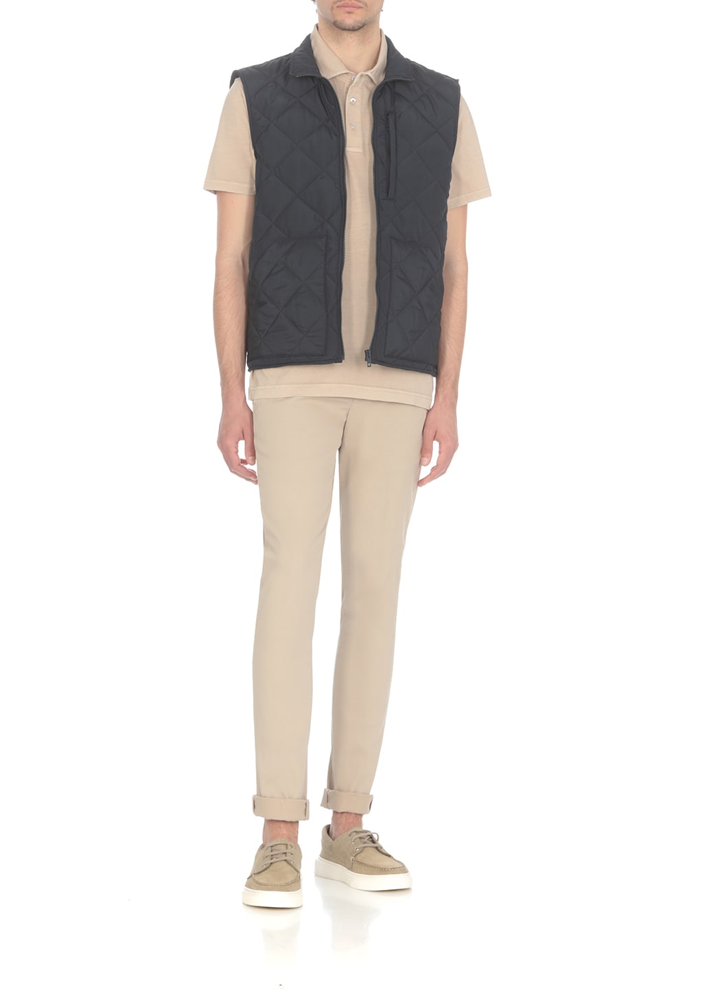 Shop Fay Quilted Vest With Pockets