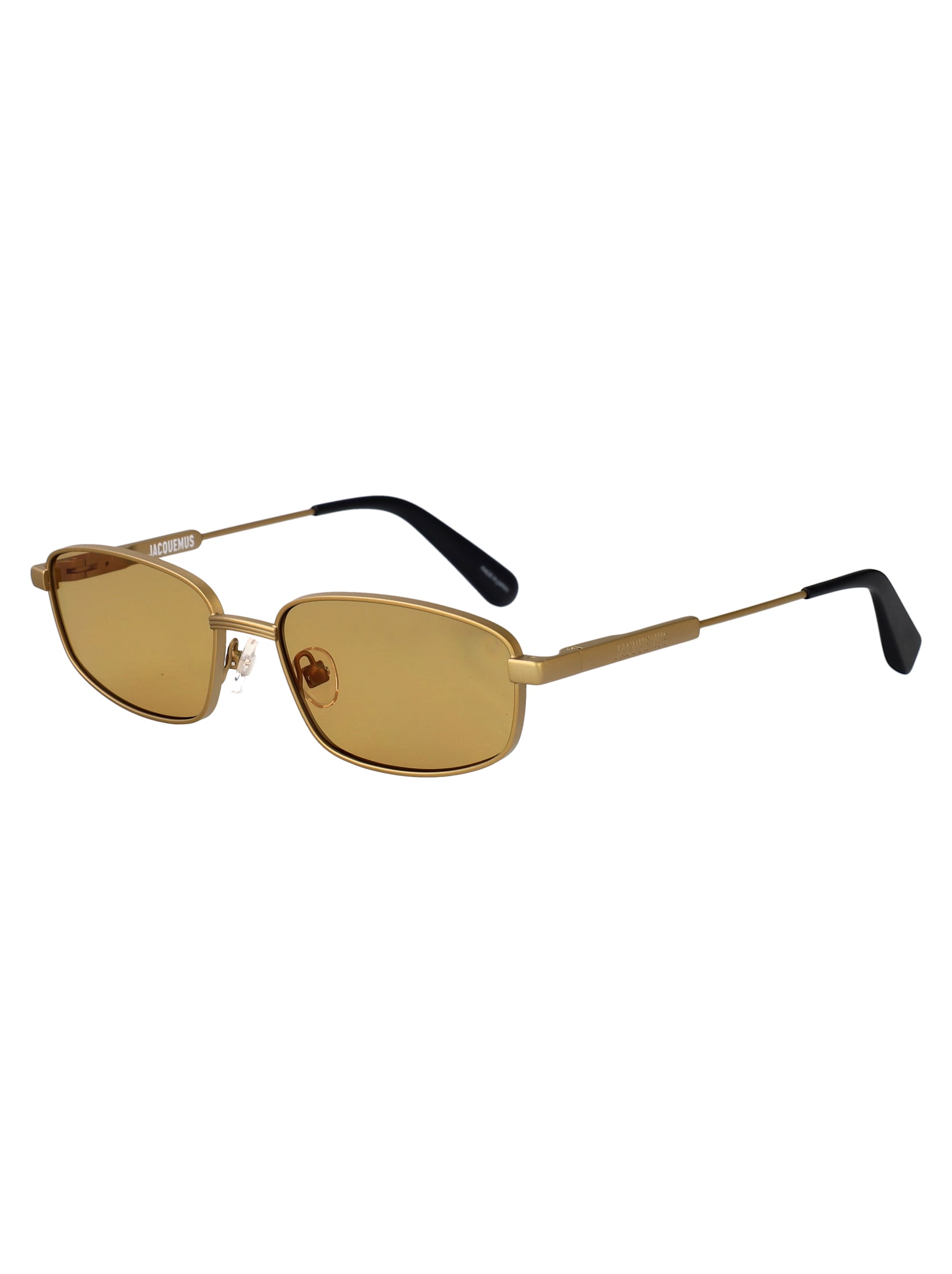 Jacquemus Sera Sunglasses In Gold