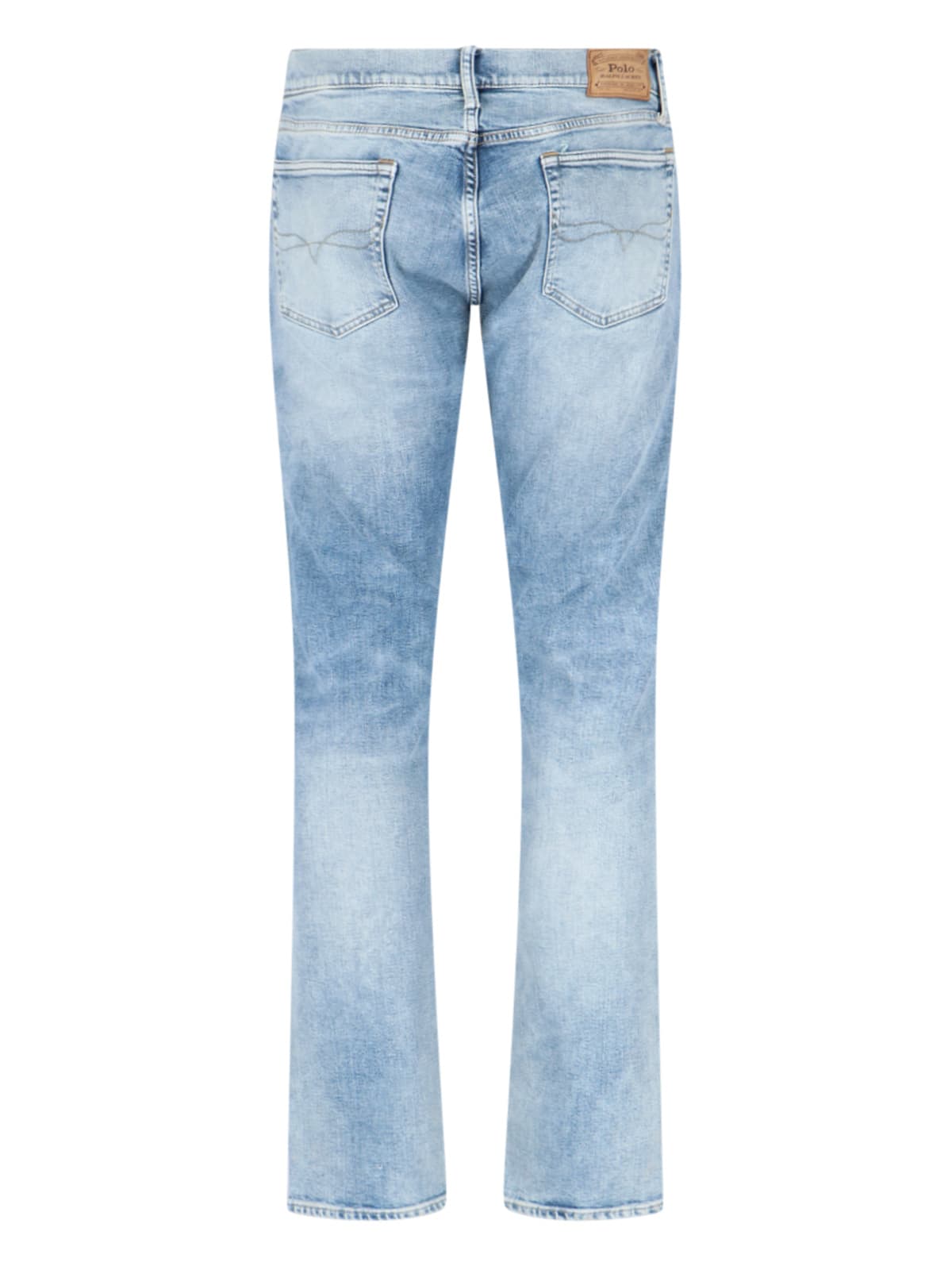 Shop Polo Ralph Lauren Slim Fit Jeans In Light Blue